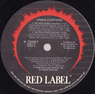 Linda Clifford : The Heat In Me (12", Single)