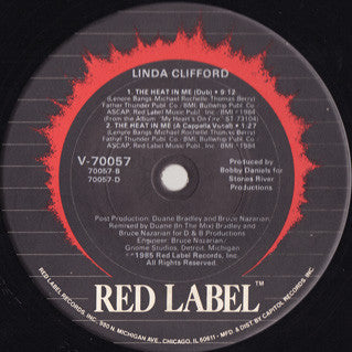 Linda Clifford : The Heat In Me (12", Single)