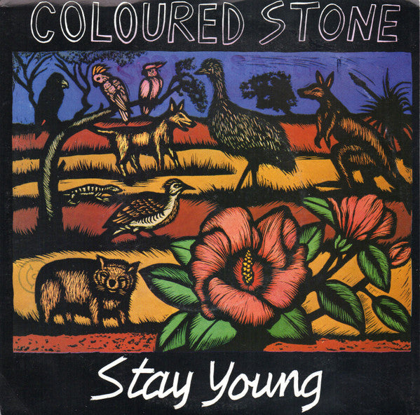 Coloured Stone : Stay Young (7", Single)