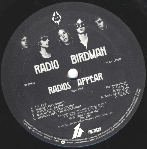 Radio Birdman : Radios Appear (LP, Album, RE)