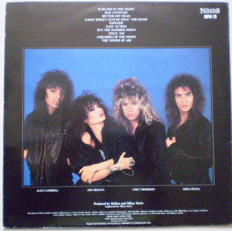 Hellion : Screams In The Night (LP, Album)