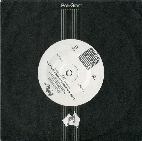 The Art Of Noise Featuring Tom Jones : Kiss (7", Single, Gen)