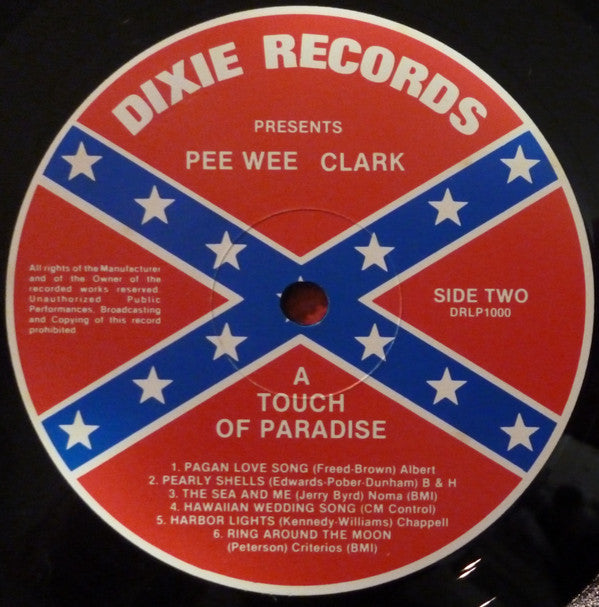 Pee Wee Clark : A Touch Of Paradise (LP, Album)