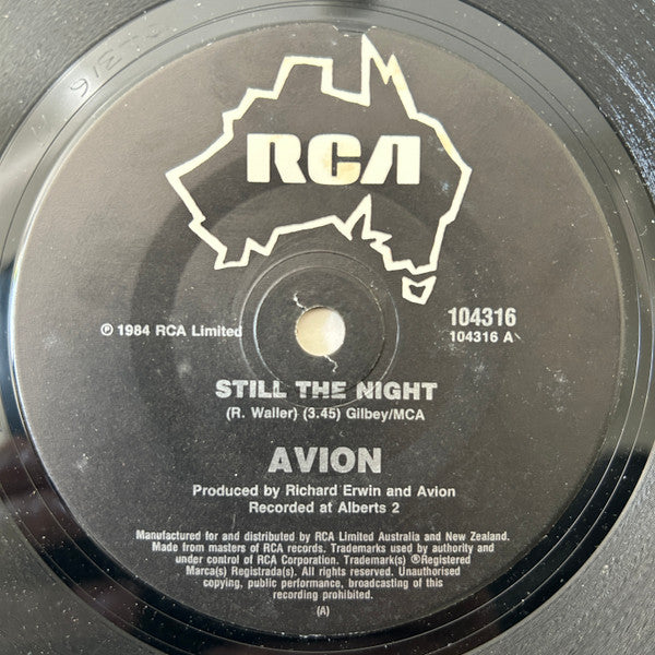 Avion : Still The Night (7", Single)