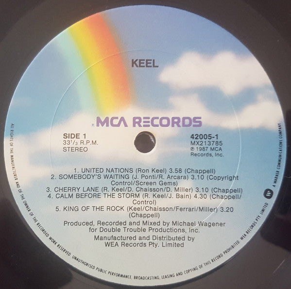 Keel : Keel (LP, Album)