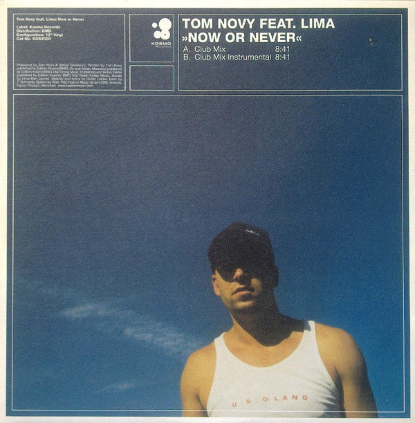 Tom Novy Feat. Lima : Now Or Never (12&quot;)