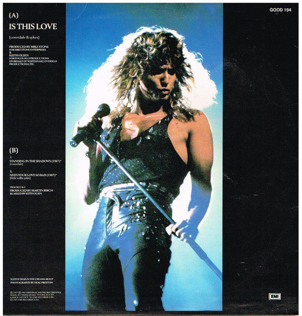 Whitesnake : Is This Love (12", Single)