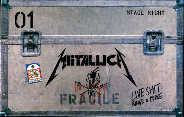 Metallica : Live Shit: Binge &amp; Purge (Box + 3xCD, Album + 3xVHS)