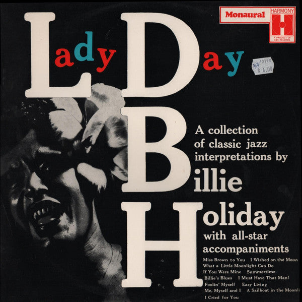 Billie Holiday : Lady Day (LP, Comp, Mono)