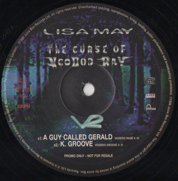 Lisa May : The Curse Of Voodoo Ray (12", Promo)
