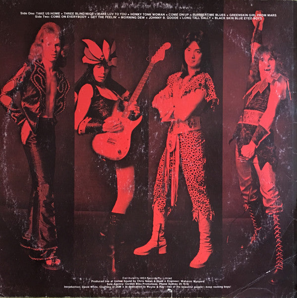 Hush (7) : Aloud 'N' Live (LP, Album)