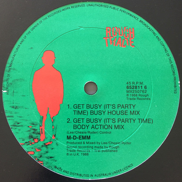 M-D-Emm : Get Busy (It's Party Time) (12")