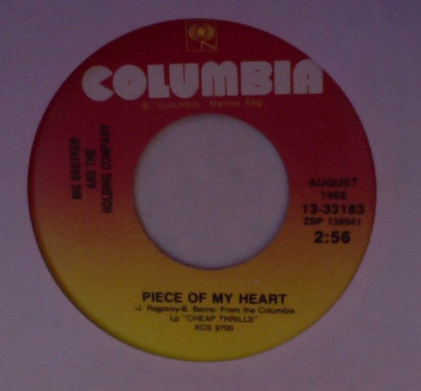 Janis Joplin : Piece Of My Heart (7")