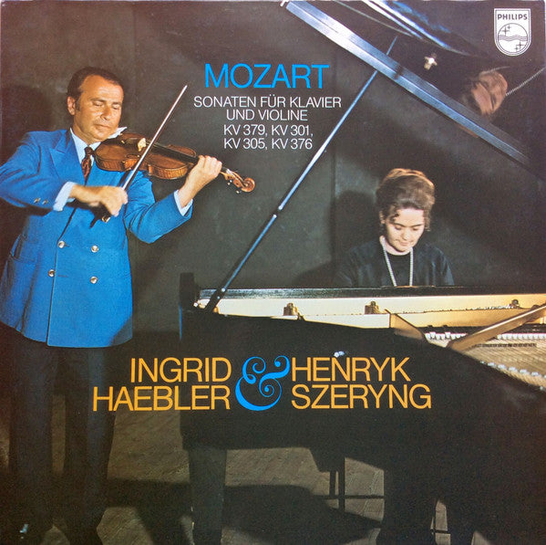 Wolfgang Amadeus Mozart, Ingrid Haebler & Henryk Szeryng : Sonaten Für Klavier Und Violine (LP, Album)