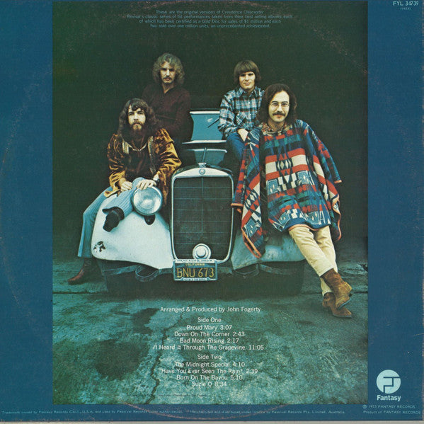 Creedence Clearwater Revival : Creedence Gold (LP, Comp, RE, Gat)