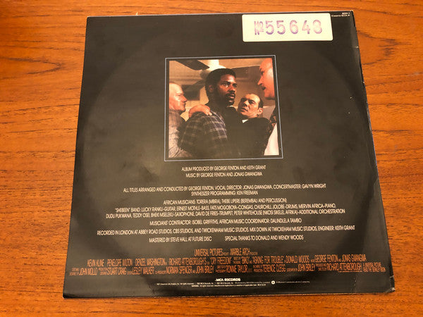 George Fenton And Jonas Gwangwa : Cry Freedom (Original Motion Picture Soundtrack) (LP, Album)