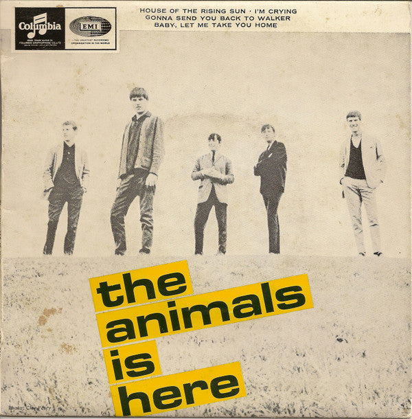 The Animals : The Animals Is Here (7", EP, Fir)