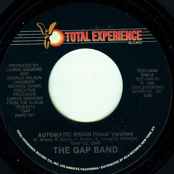 The Gap Band : Automatic Brain (7", Single, Styrene)