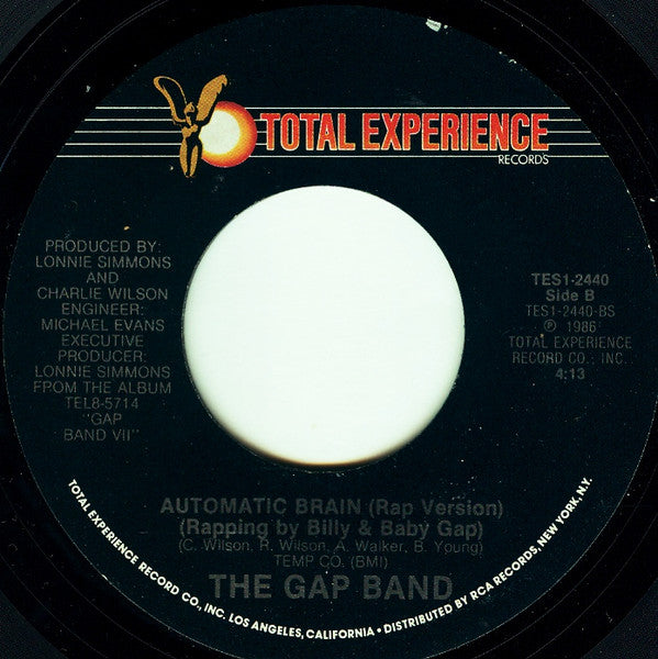 The Gap Band : Automatic Brain (7", Single, Styrene)