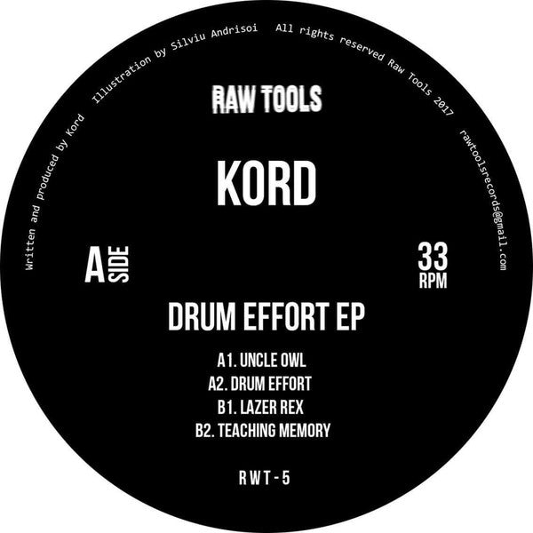 Kord (2) : Drum Effort EP (12&quot;, EP)