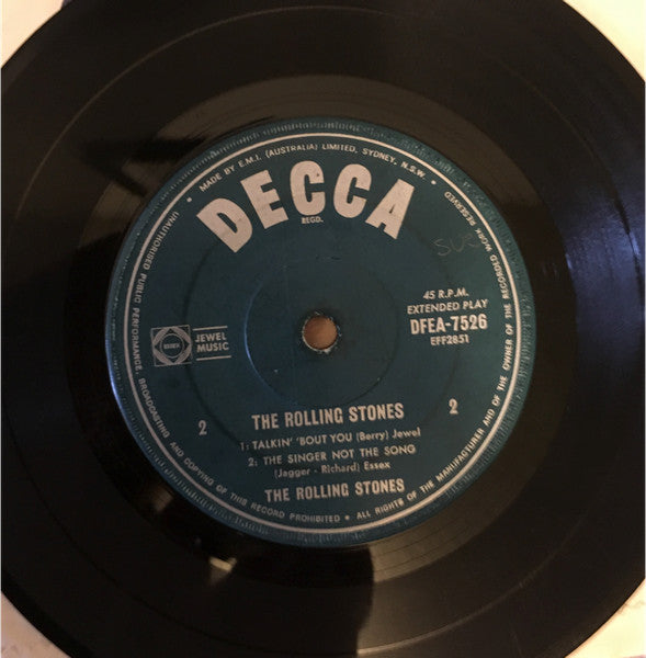 The Rolling Stones : The Rolling Stones (7", EP, Mono)