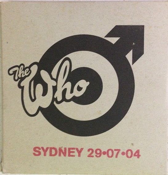 The Who : Sydney 29.07.04 (2xCD, Album, Tour)