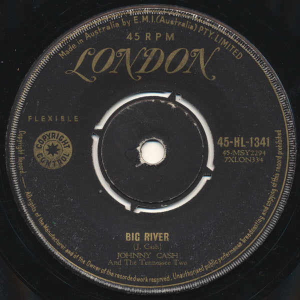 Johnny Cash & The Tennessee Two : Ballad Of A Teenage Queen (7", Single)