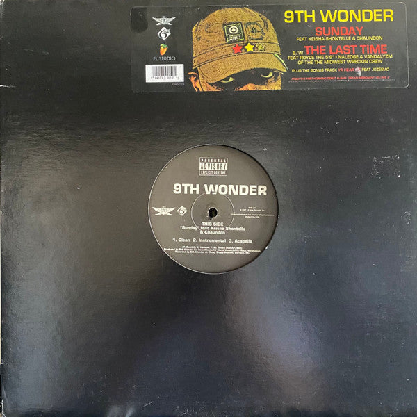 9th Wonder : Sunday / The Last Time / Ya Hear Me (12&quot;)