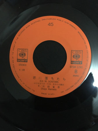 Shōgo Hamada : マイ ホーム タウン (7")