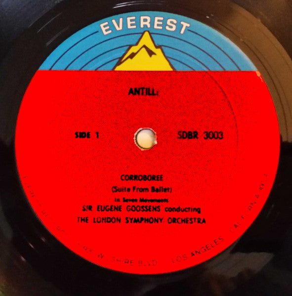 Antill* And Ginastera* And Sir Eugene Goossens Conducting London Symphony Orchestra : Corroboree & Panambi: Suite From The Ballet (LP, Album)