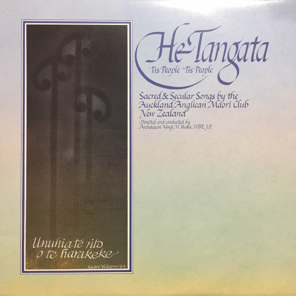 Auckland Anglican Maori Club : He Tangata (2xLP)