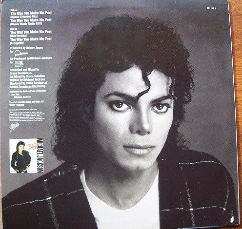 Michael Jackson : The Way You Make Me Feel (12")