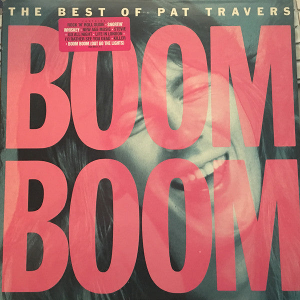 Pat Travers : Boom Boom ... The Best Of Pat Travers (LP, Comp, RM)