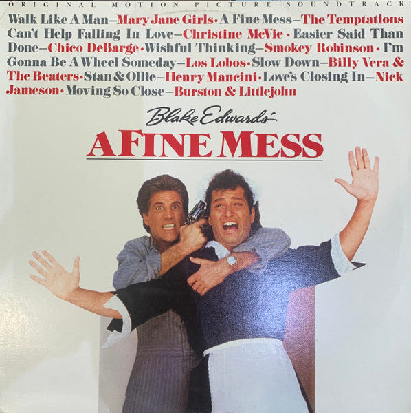 Various : Music From The Motion Picture Soundtrack "A Fine Mess" (LP, Album, Comp)