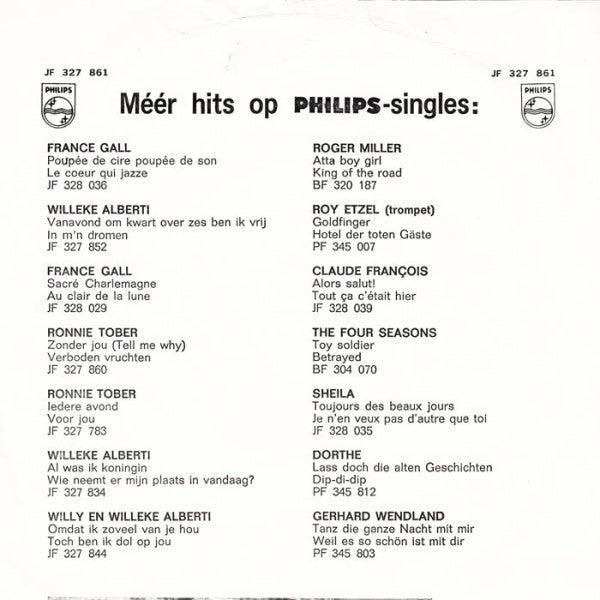 Johnny Lion : Sophietje (7", Single, Bla)