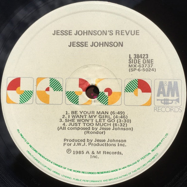 Jesse Johnson's Revue : Jesse Johnson's Revue (LP, Album)