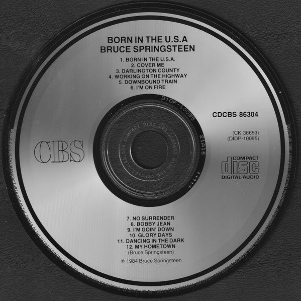 Bruce Springsteen : Born In The U.S.A. (CD, Album)