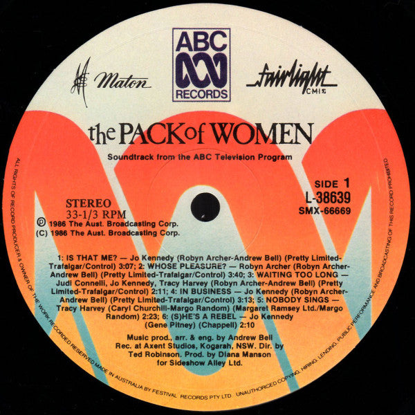 Various : The Pack Of Women (LP)