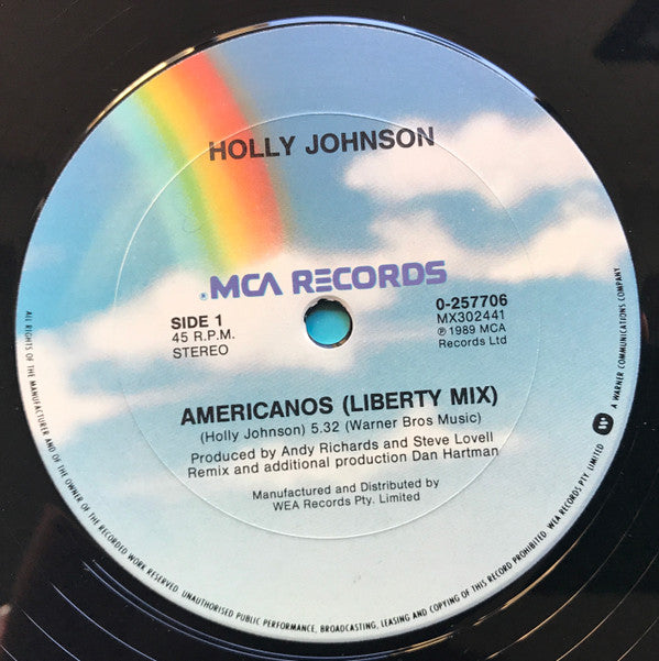 Holly Johnson : Americanos (12")