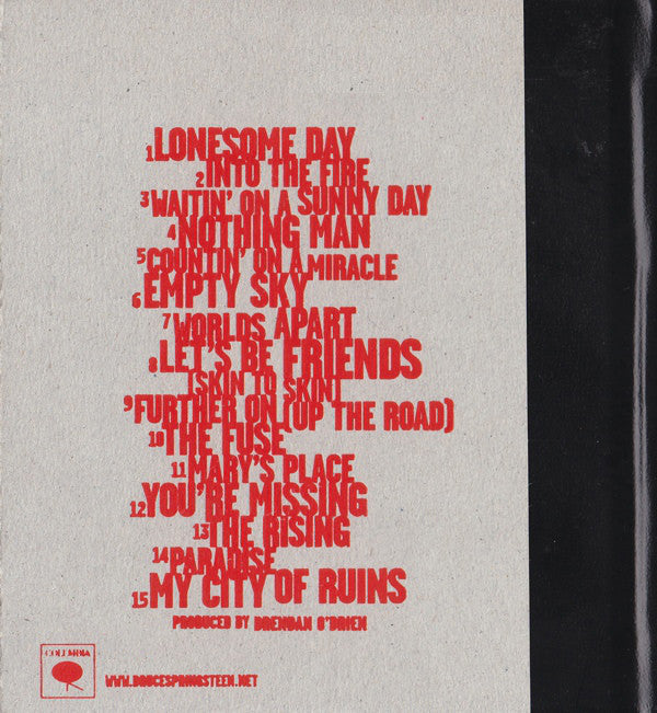 Bruce Springsteen : The Rising (CD, Album, Ltd)