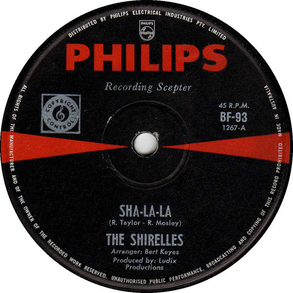 The Shirelles : Sha-La-La (7&quot;, Single)