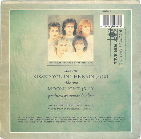 Münchener Freiheit : Kissed You In The Rain (7", Single, Promo)