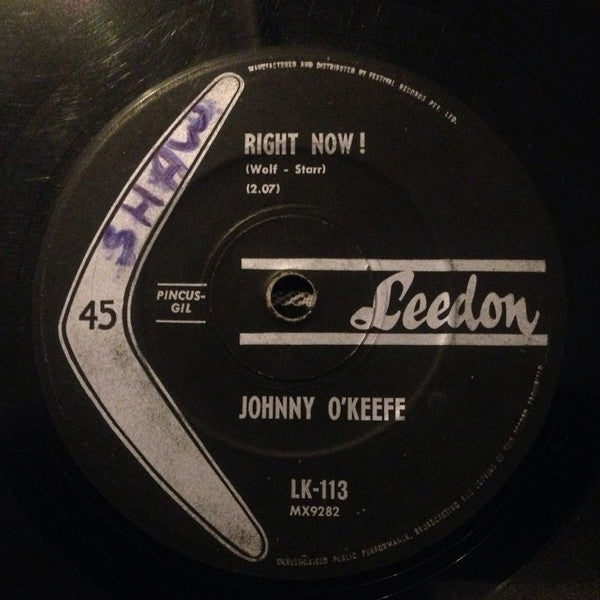Johnny O'Keefe : I'm Counting On You (7", Single)