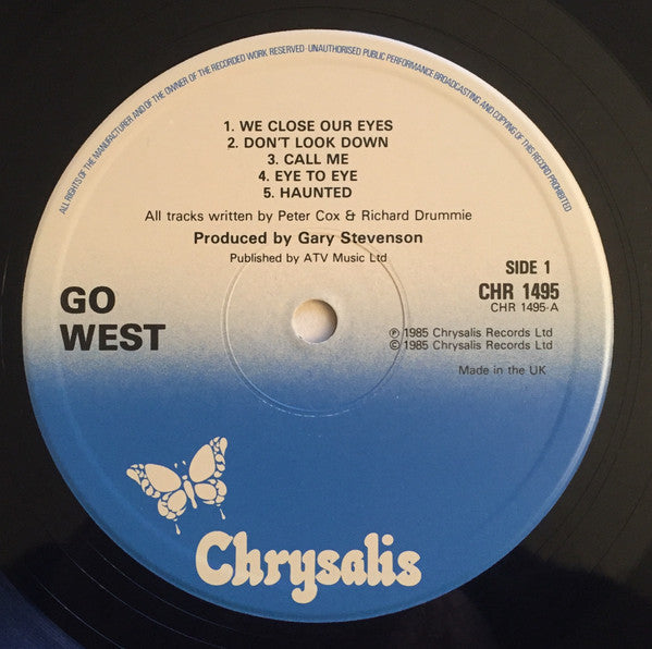 Go West : Go West (LP, Album, RE)