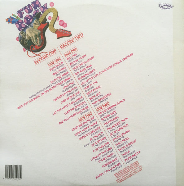 Various : Fun Rock (2xLP, Comp)