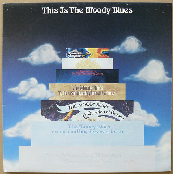 The Moody Blues : This Is The Moody Blues (2xLP, Comp, RE, Gat)