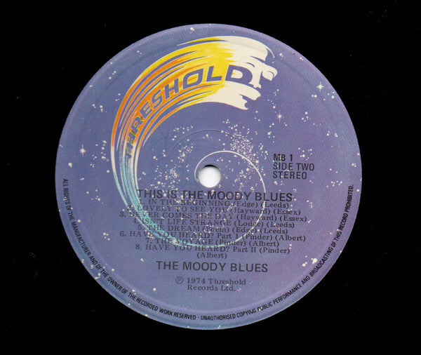 The Moody Blues : This Is The Moody Blues (2xLP, Comp, RE, Gat)