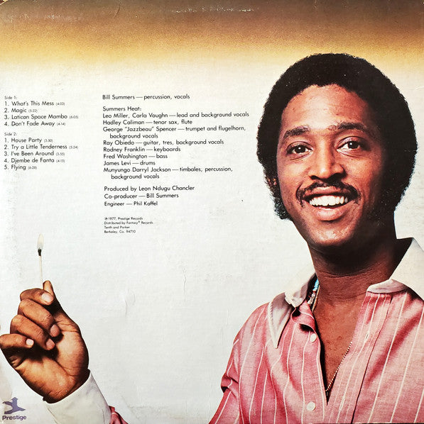 Bill Summers & Summers Heat : Cayenne (LP, Album)