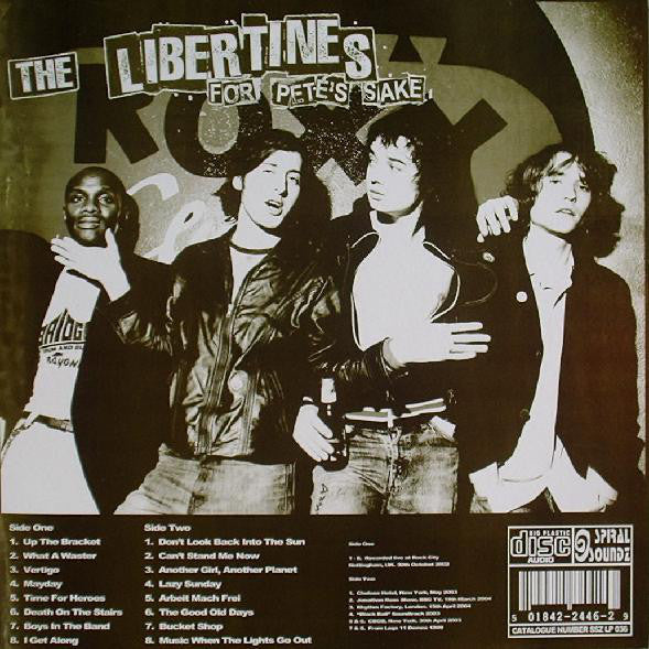 The Libertines : For Pete's Sake (LP, Unofficial)