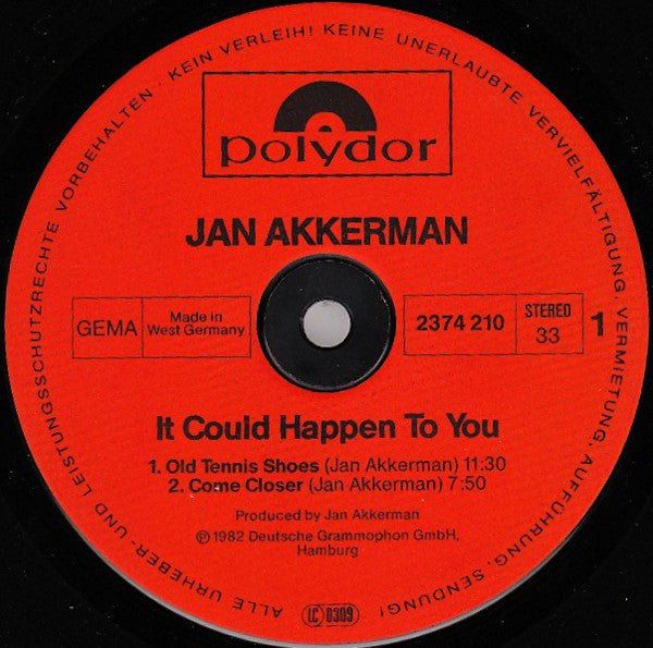 Jan Akkerman : It Could Happen To You (LP, Album)